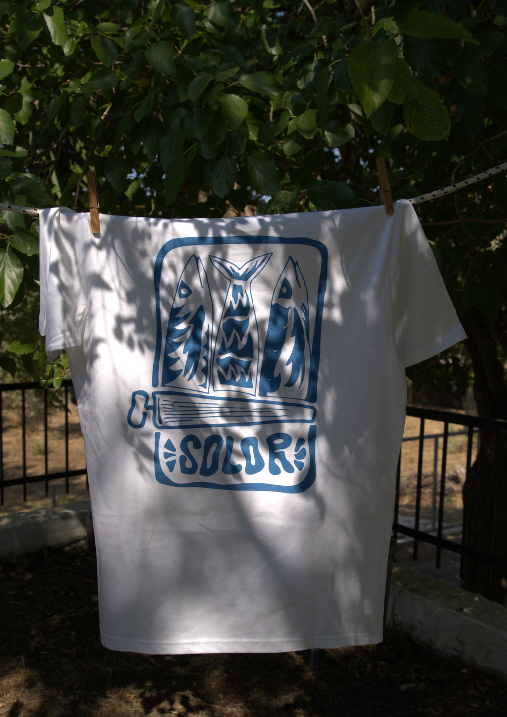 Sardines White Tee