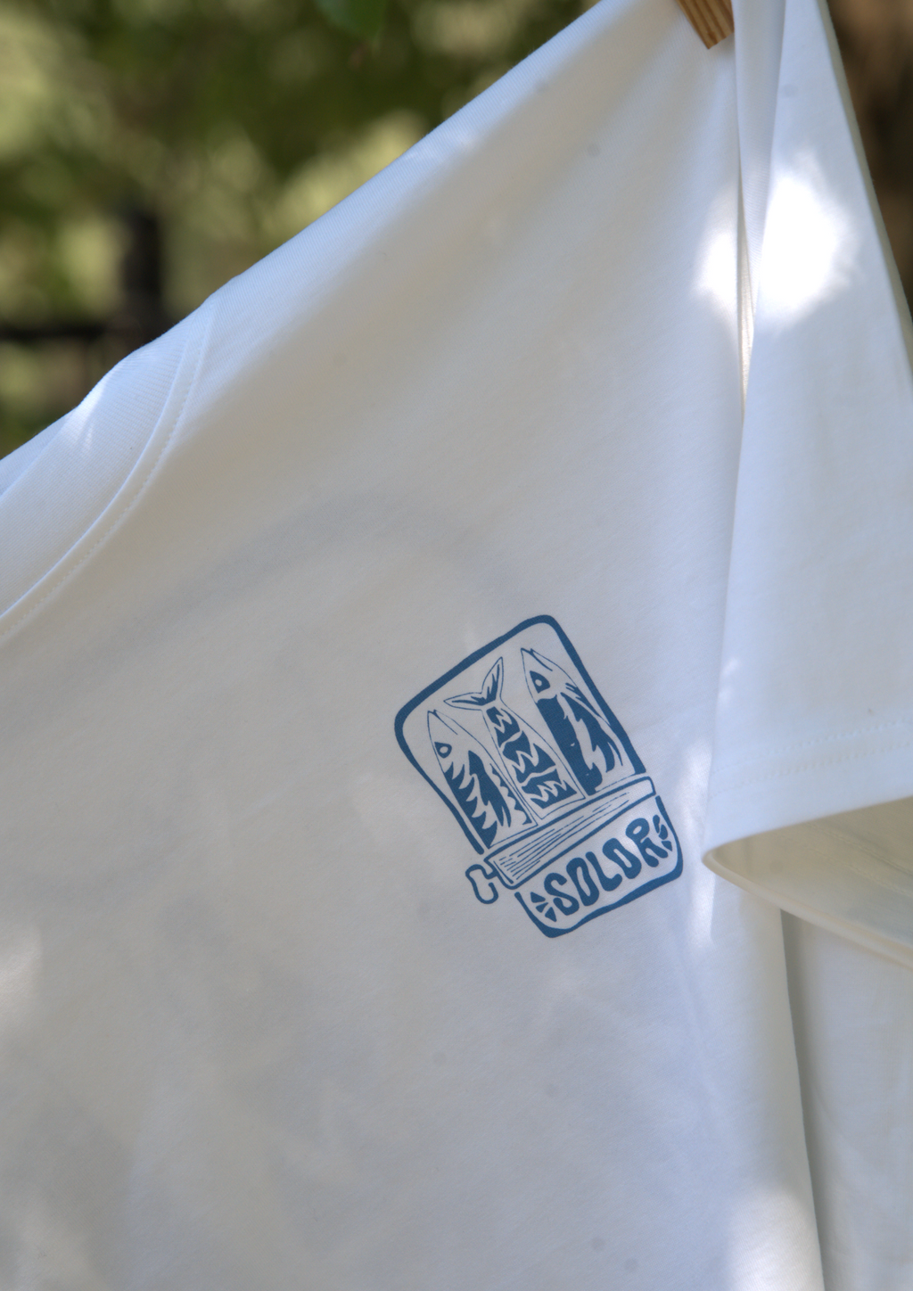 Sardines White Tee