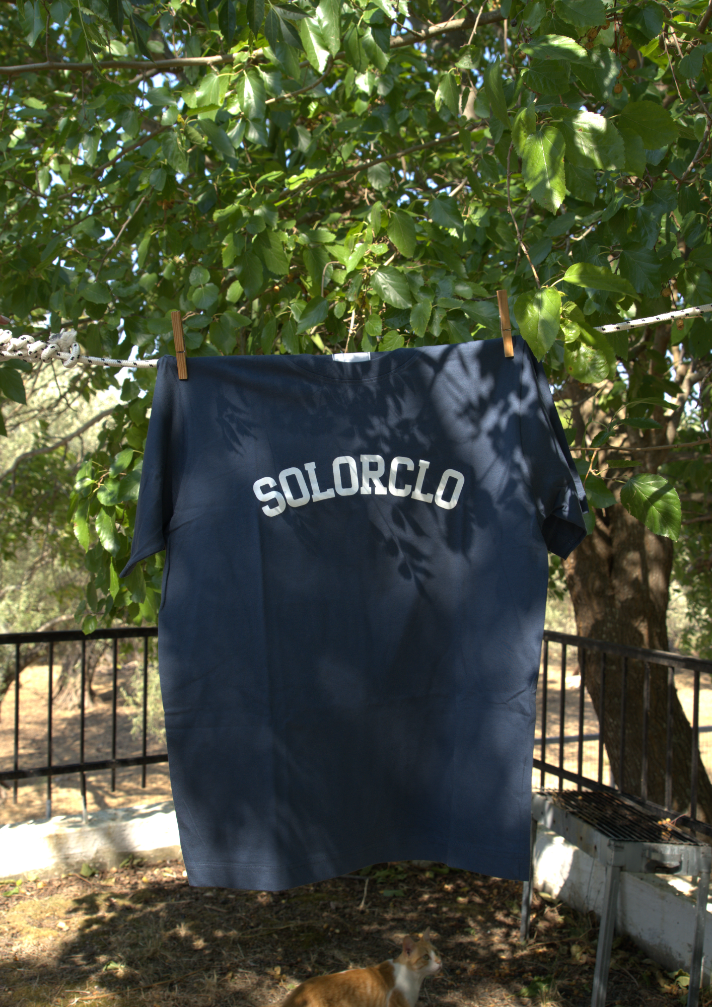 Solor Clo Navy Blue Tee