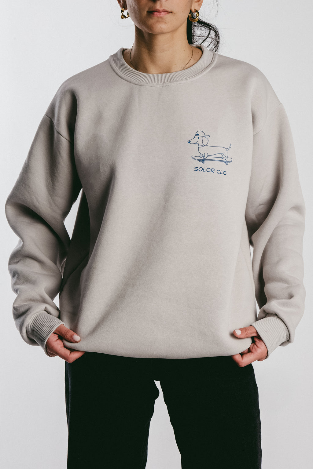 Grey Crewneck