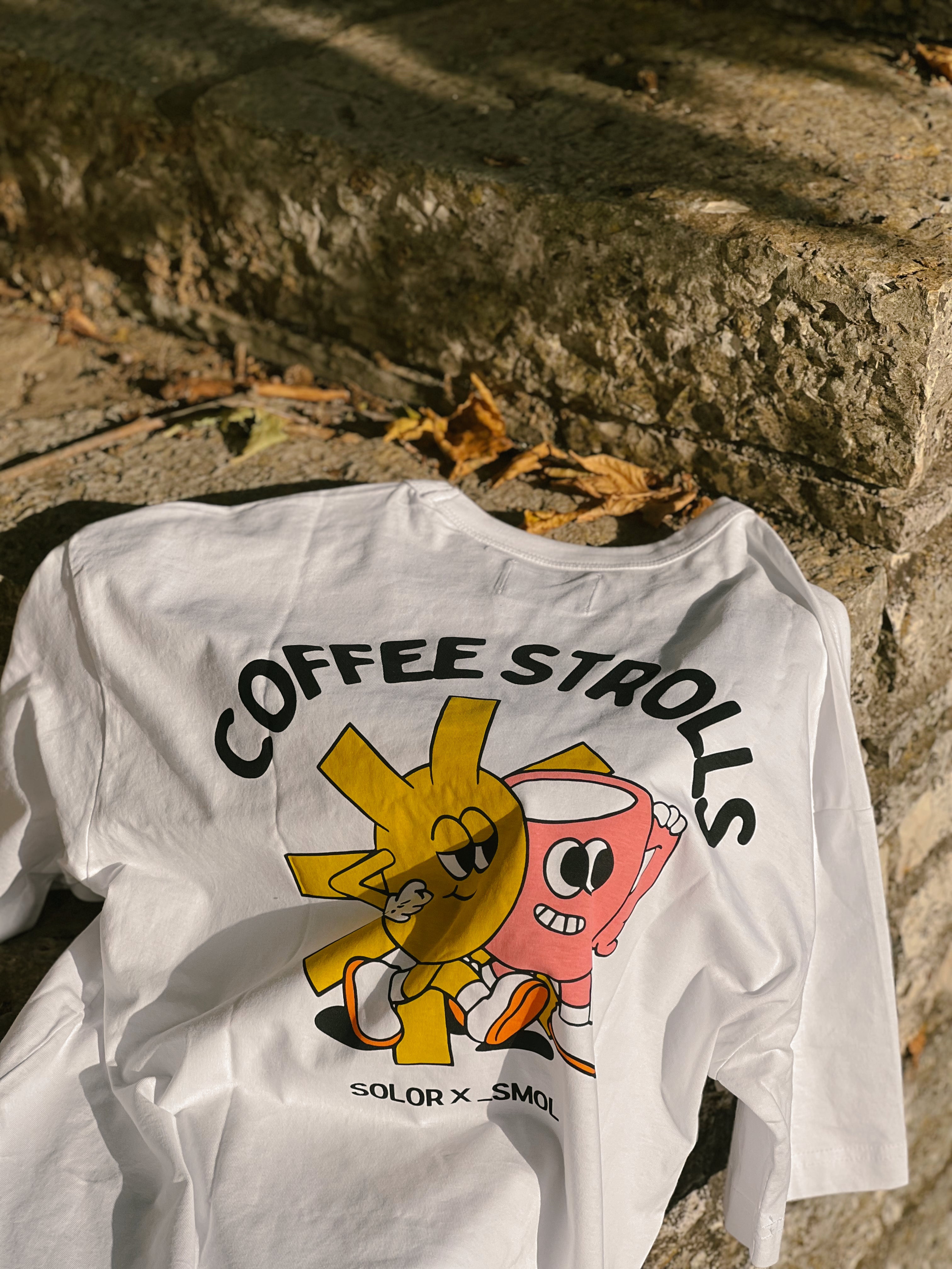Coffee Strolls Solor X Smol Tee