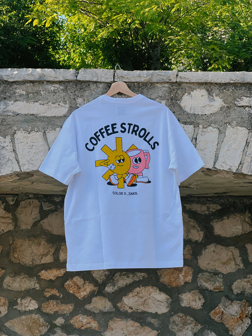 Coffee Strolls Solor X Smol Tee